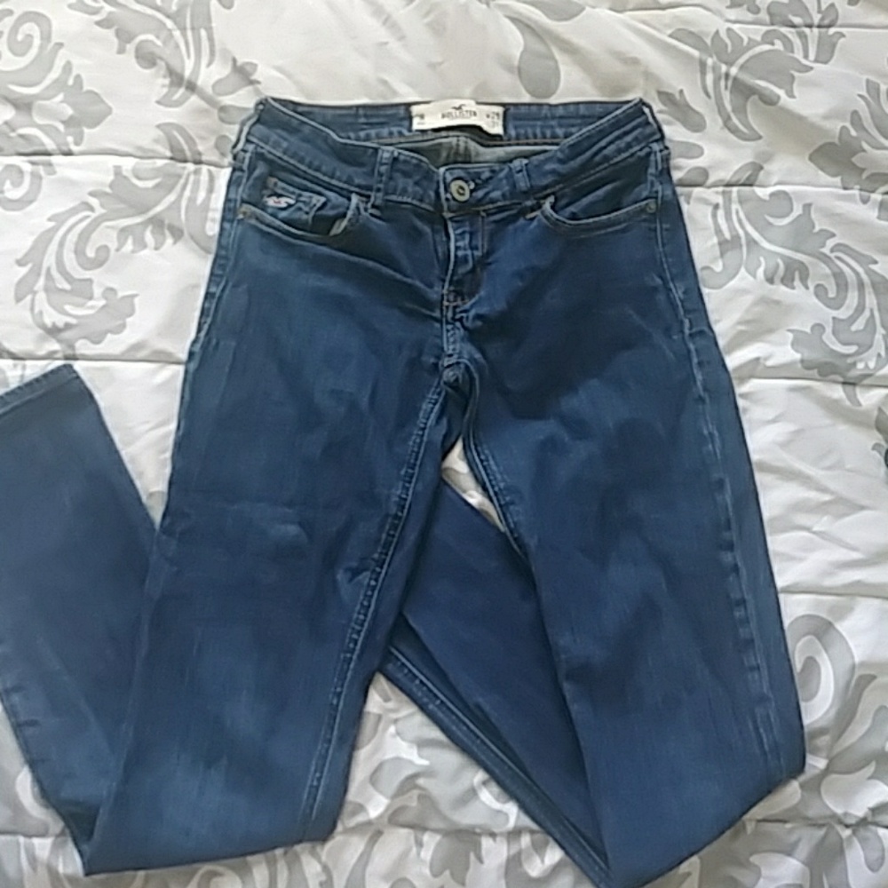 Low rise skinny jeans